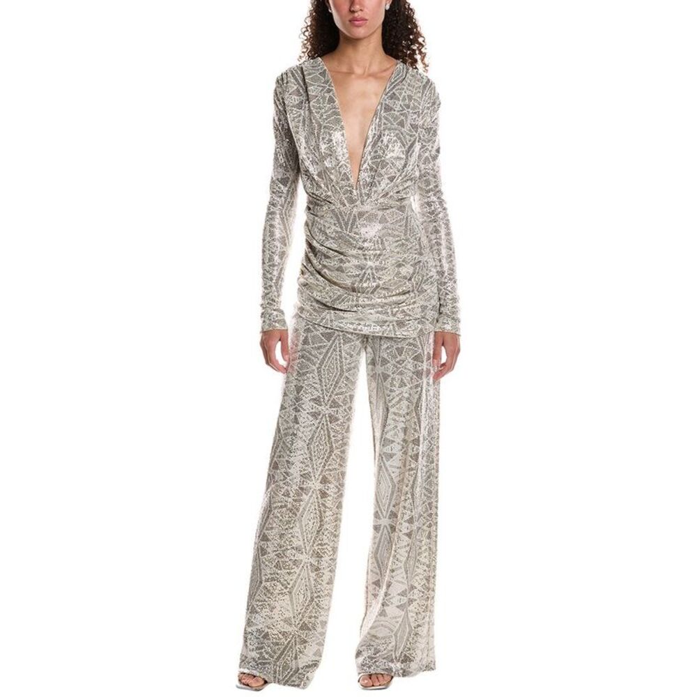 Issue New York Womens  Sequin Jumpsuit